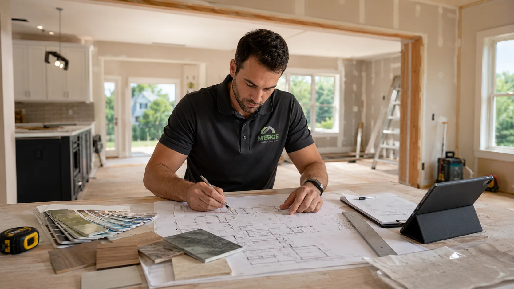 Planning and coordinating multiple areas of a full home renovation