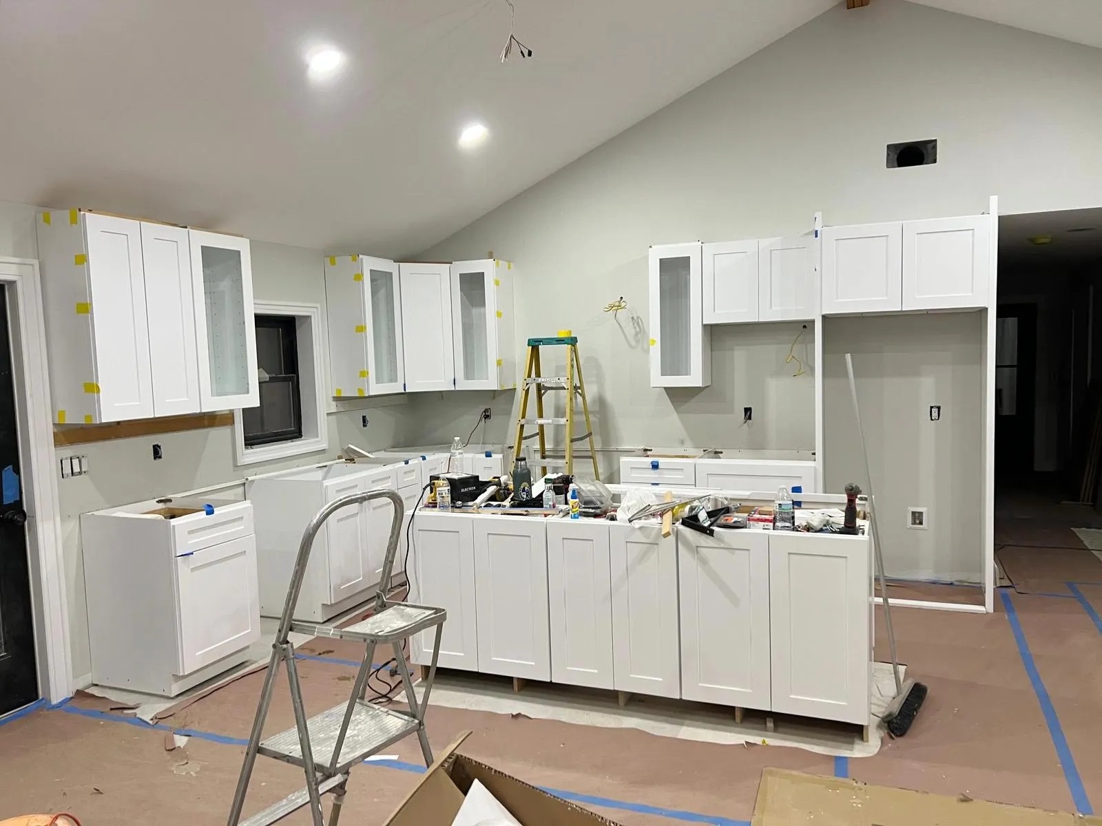 Kitchen remodeling project before renovation in Suffolk County